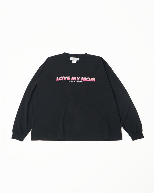 WWC & DAIRIKU COLLABO "LOVE MY MOM" Embroidery L-S Tee