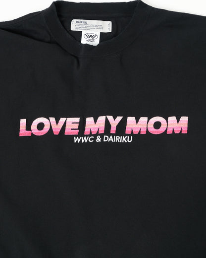 WWC & DAIRIKU COLLABO "LOVE MY MOM" Embroidery L-S Tee