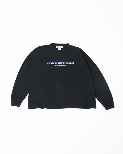 WWC & DAIRIKU COLLABO "LOVE MY DAD" Embroidery L-S Tee