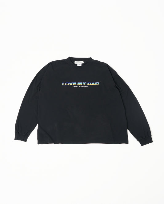 WWC & DAIRIKU COLLABO "LOVE MY DAD" Embroidery L-S Tee