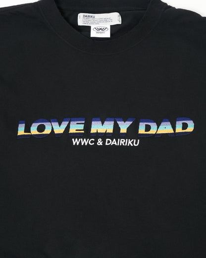 WWC & DAIRIKU COLLABO "LOVE MY DAD" Embroidery L-S Tee